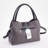 Сумка Саломея 333 мульти итальянский серо-черный