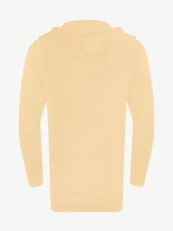 Кардиган с капюшоном из шелка