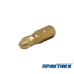 Бита отверточная ПРАКТИКА Эксперт PZ-3 х 25мм Tin (20шт) (036-919)