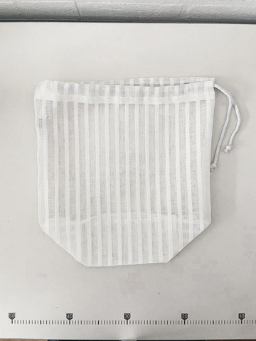 Мешочек льняной без отделки на завязках MI-96-214-30 | 30х30х15 см