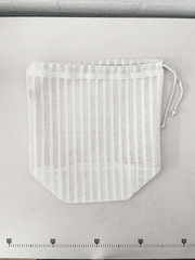 Мешочек льняной без отделки на завязках MI-96-214-30 | 30х30х15 см