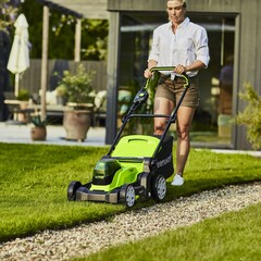 Газонокосилка Greenworks G24X2LM41 2×24V (41 см) аккумуляторная, без АКБ и ЗУ