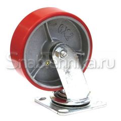 Большегрузная поворотная колесная опора SCp 150 (полиуретан)