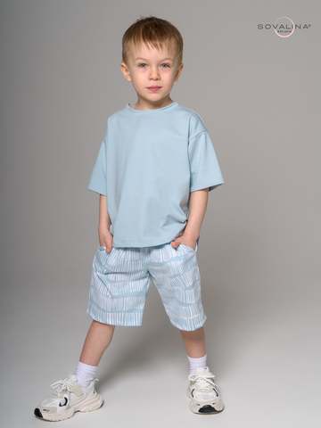 Костюм Light men бирюза-белые волны MAX