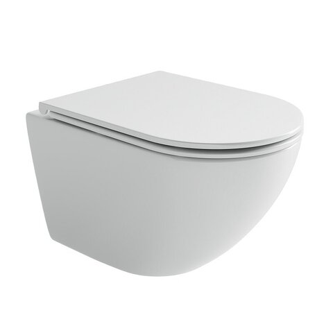 Ceramica Nova CN11005T Унитаз подвесной Ceramicanova Alba торнадо 3.0 сиденье микролифт белый CN11005T