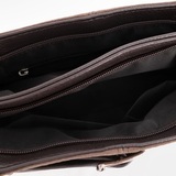 Сумка Саломея 216 эко-замша шоколад