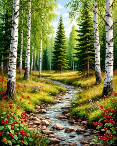 Картина по номерам 