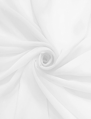 Ткань Шифон, 80 гр/м2, 150 см, белый