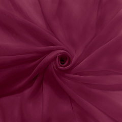 Ткань Шифон, 80 гр/м2, 150 см, Винный