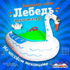 Электрическая бамперная лодка «Лебедь» на часовом механизме