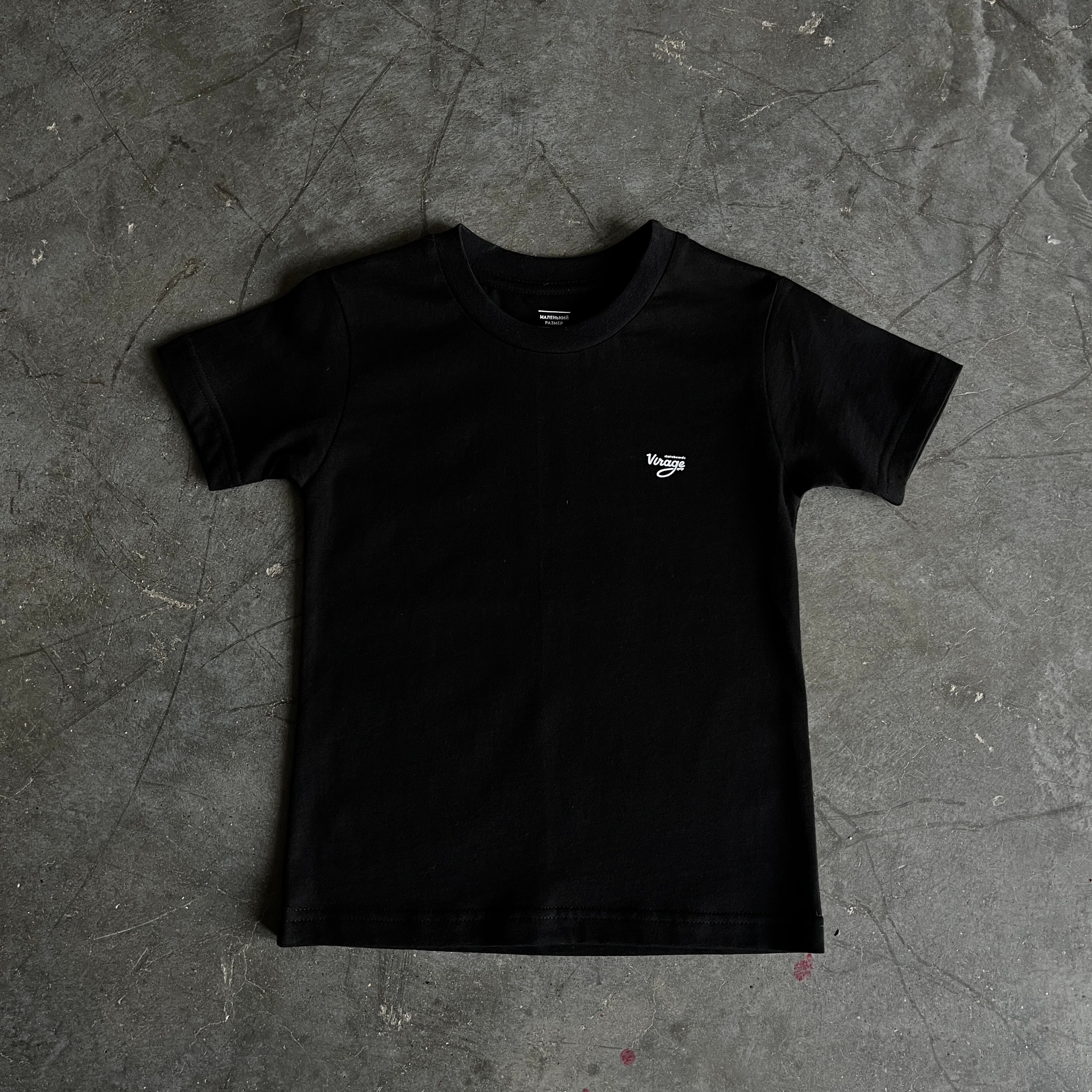 Футболка детская Virage Mini Logo Black