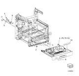 Лоток в сборе XEROX 607K01932 для VL B7025 (Техупаковка)