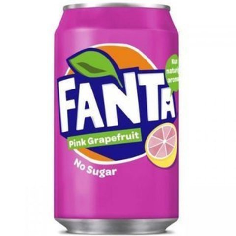 Fanta Pink grapefruit Фанта розовый грейпфрут 0,330 л