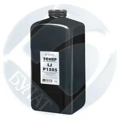 Тонер БУЛАТ HP LJ P1505 (Чёрный, банка 1 кг) для совместимого картриджа