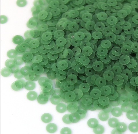 Пайетки плоские 4 мм. Celadon (716F)