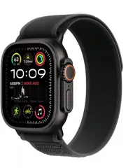 Watch Ultra 2, 49 мм, Black Titanium, Trail Black M-L