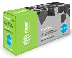Картридж лазерный Cactus CS-CF360A CF360A черный (6000стр.) для HP CLJ M552dn, M553dn, M553N, M553x