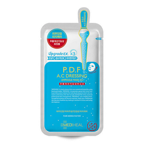 Mediheal P.D.F A.C Dressing Ampoule Mask - Маска ампульная для проблемной кожи