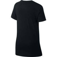 Футболка для девочки Nike G NSW Tee DPTL Basic Futura - black/white