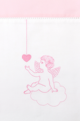 Чехол для бампера 195x45 Luxberry Angels розовый