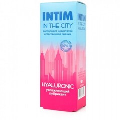 Лубрикант увлажняющий INTIM IN THE CITY HYALURONIC, 60 г