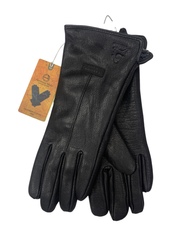 Перчатки. Женские. Материал верха: Кожаные. Кожа оленя. Подклад: Плюш-Флис. В упаковке 5 шт.