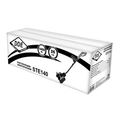 Снегоуборщик электрический DDE STE140 (1,4 кВт, захват 26/12 см)