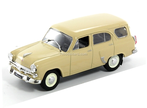 Moskvich-423N beige 1:43 DeAgostini Auto Legends USSR #20