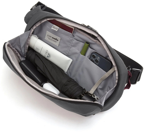 Картинка рюкзак однолямочный Pacsafe Metrosafe X urban sling  - 9
