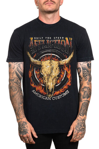 Affliction | Футболка мужская AC Midwest Run A25470 перед