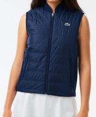 Женская теннисная жилетка Lacoste Sport Reversible Golf Vest - navy blue/bordeaux