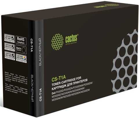 Картридж лазерный Cactus deli T1A CS-T1A черный (2000стр.) для Deli P2500D/P2500DN/P2500DNW/P2500DW/M2500AD/M2500ADN/M2500ADNW/M2500ADW/M2500D/M2500DN/M2500DW