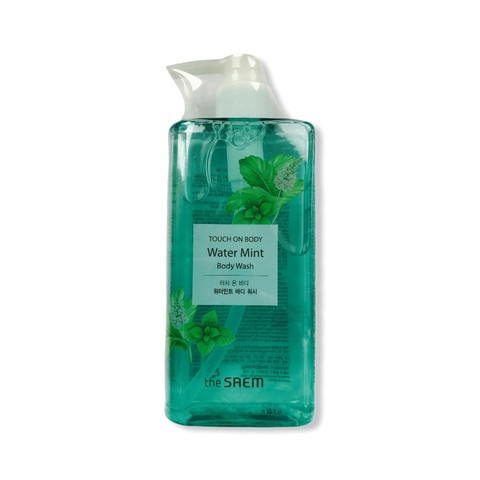 THE SAEM TOUCH ON BODY WATER MINT BODY WASH 300МЛ