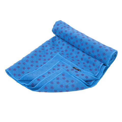 Коврик-полотенце для йоги BF-YT09 173*61 (синий) (38715)