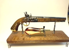 French flintlock pistol