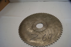 Фреза отрезная дисковая по металлу 200х3х32мм. z=64 Р6М5 СССР со шпонкой