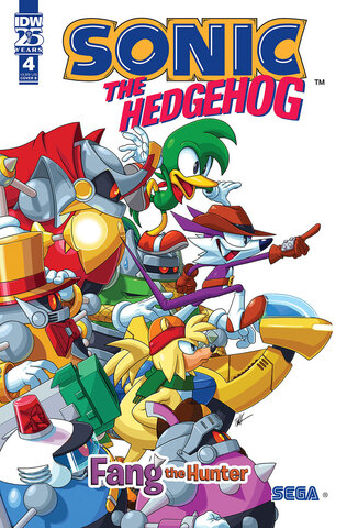 Sonic The Hedgehog Fang The Hunter #4 (Cover B)