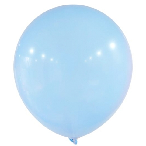 З 12''/30 см, Пастель Макарунс Голубой (H18), 50 шт.