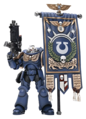 Фигурка Warhammer 40000  Ultramarines Heroes of the Chapter Primaris Ancient Posca 1:18