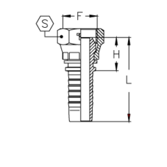 Фитинг DN 20 BSP (Г) 1/2 TIEFFE