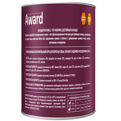 AWARD консервы для взрослых собак кусочки с индейкой и желудочками в соусе 750г