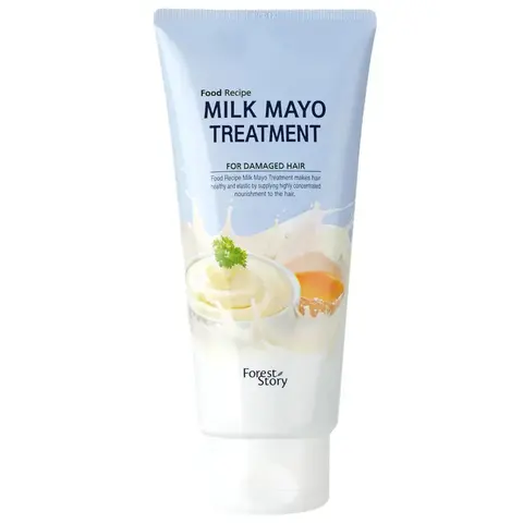 Welgos Forest Story Food Recipe Milk Mayo Treatment Бальзам для поврежденных волос, 300мл
