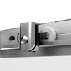 Am.Pm W87G-403-12080-MT Sunny душ огражд прямоугольн, раздвижн двери 120x80 серебро,стекло прозрачн