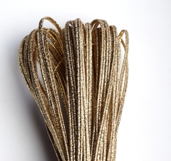 Сутаж белорусский с метанитью золото 1,9-2 мм