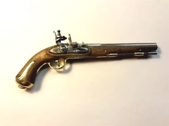 French flintlock pistol