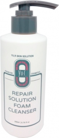 Yu.R Увлажняющая пенка для мягкого очищения |  Repair Solution Foam Cleanser