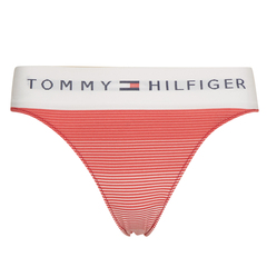 Женские спортивные трусы Tommy Hilfiger Bikini 1P - seamless stripe/primary red