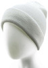 Картинка шапка-бини Skully Wear Board Soft Knitted Hat white - 3