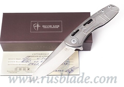 Ares M390 Silver Line knife by CultroTech Knives 