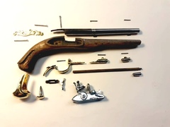 French flintlock pistol